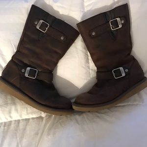 UGG leather boots size 6